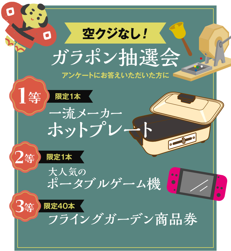 ガラポン抽選会